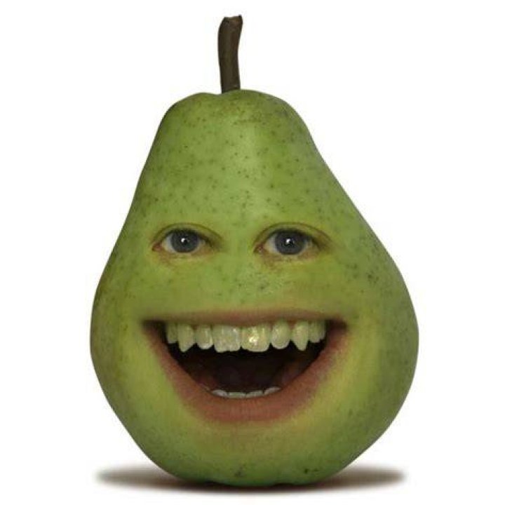 Annoying Orange / Orange / Apple / Pear / Bananas / BlackBerry / Blackberry / Eggplant / Football / Himself / IPhone / Kiwi / Oranges / Pumpkin / Santa Claus / Saw / Soccer Ball