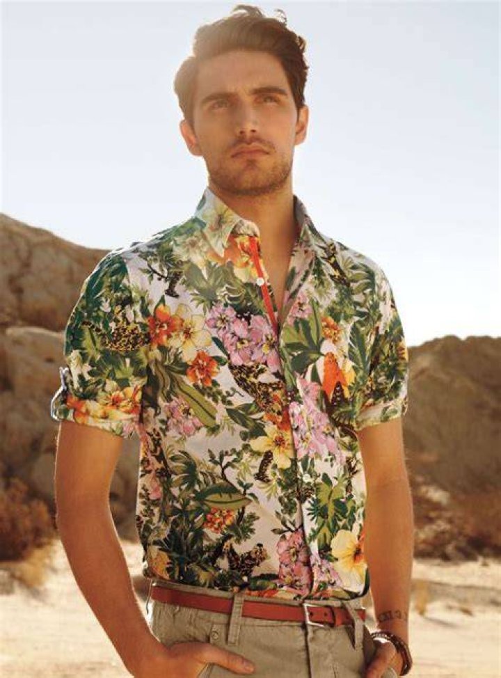 Bus Guy - Flowered Shirt