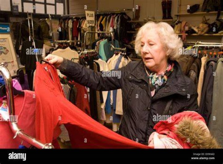 Charity Shop Woman