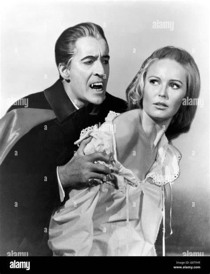 Christopher Lee, Freddie Francis, Veronica Carlson