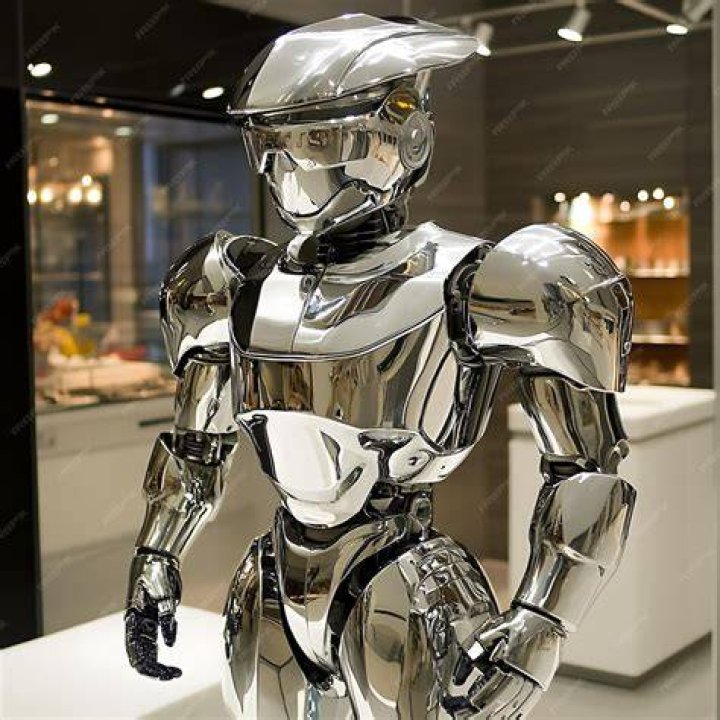 Chrome Robot