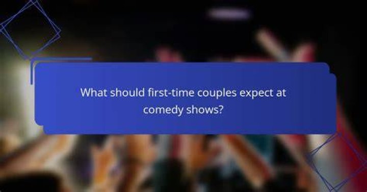 Comedy Audience Couples