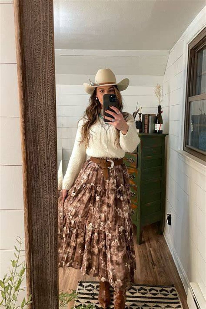 Cowboy in a skirt