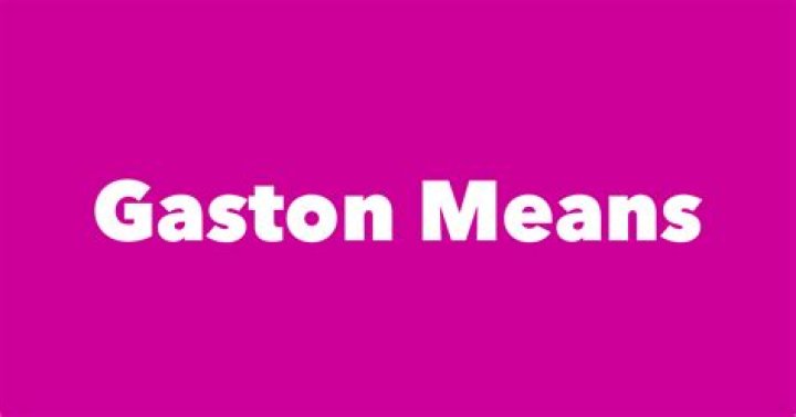 Gaston Means / Gaston Means - Special Investigator