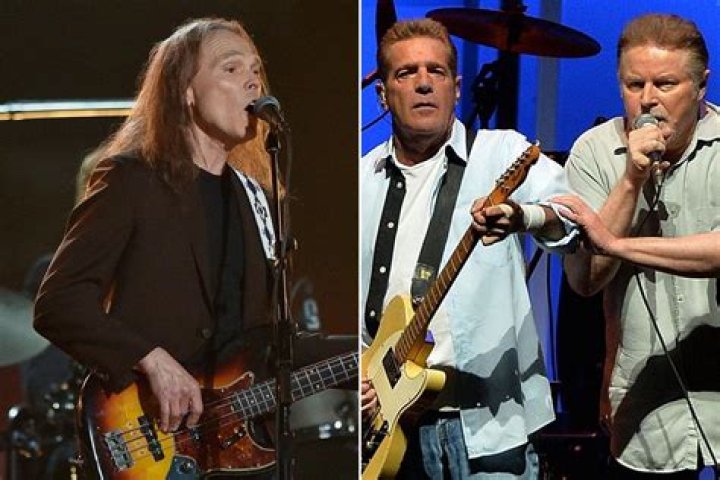 Glenn Frey, Timothy B. Schmit, Alison Ellwood, Don Henley, Joe Walsh