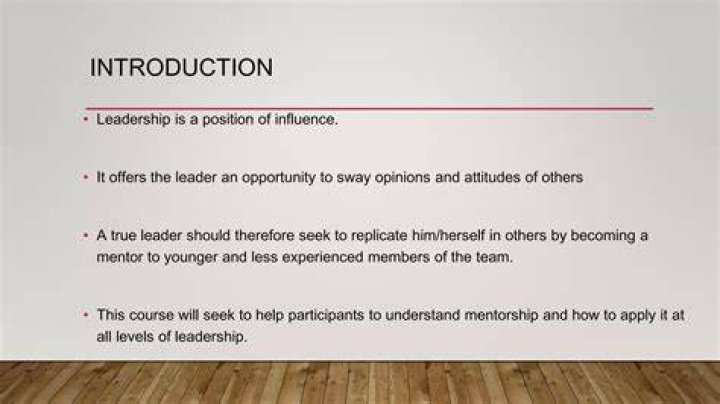 Herself - Mentor