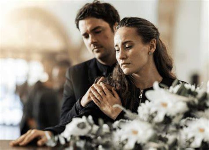 Himself / Man at funeral