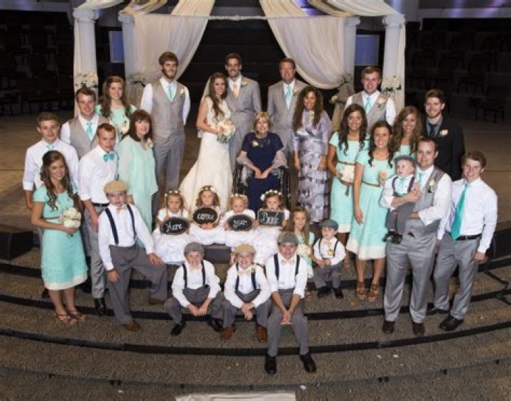 Jessa Duggar, James Duggar, Josiah Duggar, Justin Duggar, Jackson Duggar, Jedidiah Duggar, Jinger Duggar, John-David Duggar, Joseph Duggar, Jana Duggar, Michelle Duggar, Joy-Anna Duggar, Jason Duggar, Johannah Duggar, Anna Duggar, Jennifer Duggar, Jim Bob, Josie Duggar, Derick Dillard, Daniel Dillard