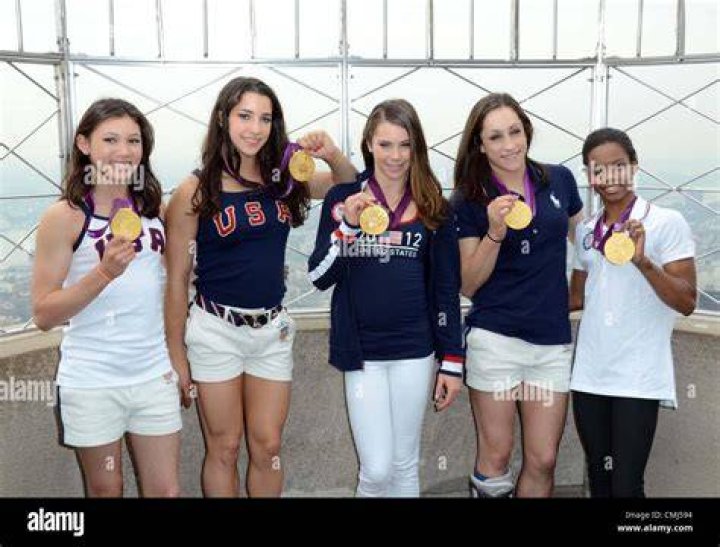 Jordyn Wieber, Gabby Douglas, McKayla Maroney, Kyla Ross, Aly Raisman