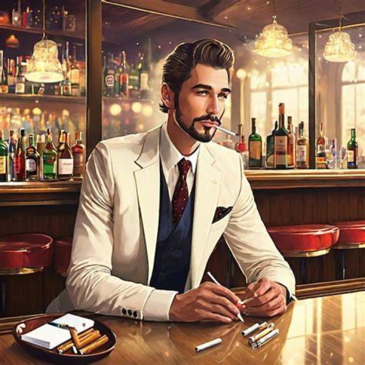 Man at Bar