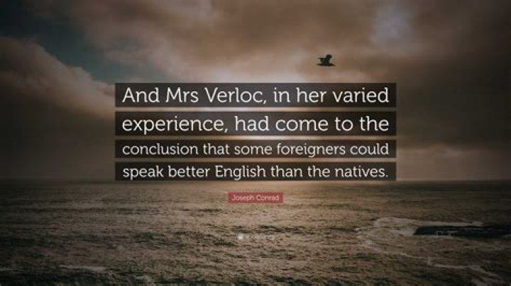 Mrs. Verloc