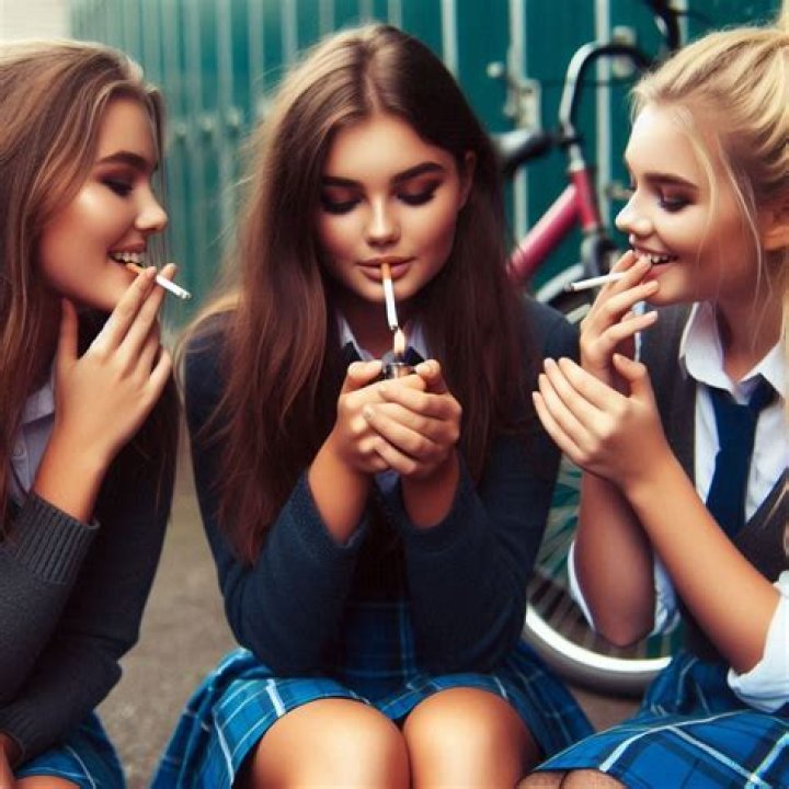 Smoking Girl #3
