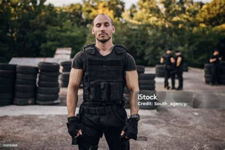 SWAT team soldier