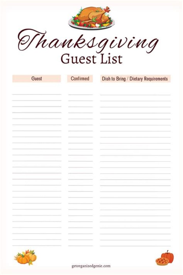 Thanksgiving Guest