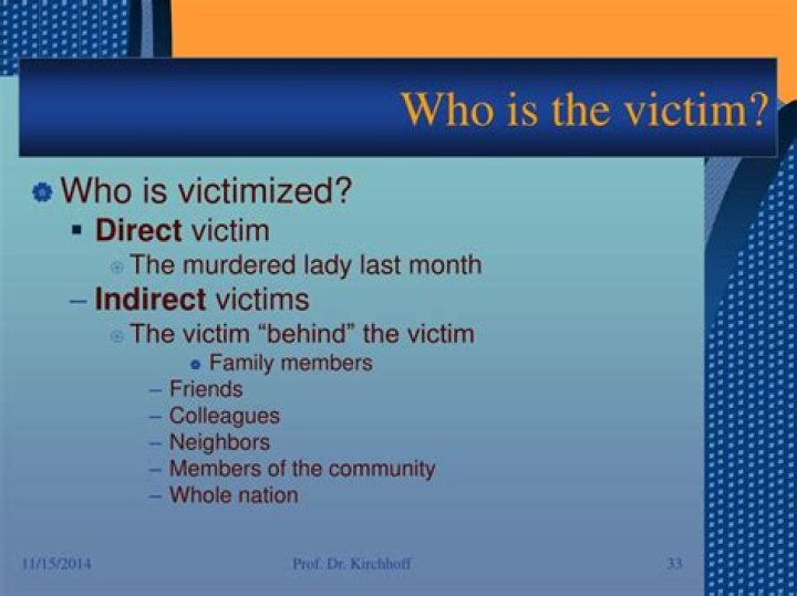 Victim's Sister