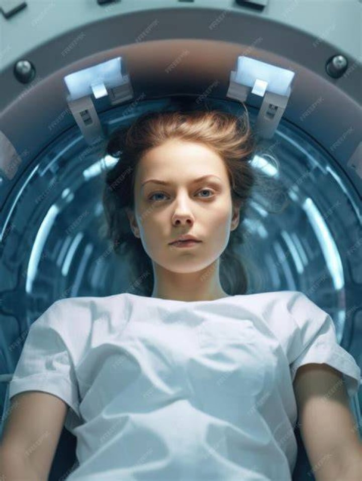 Woman in Tube