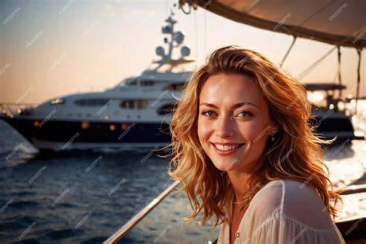 Woman on Yacht